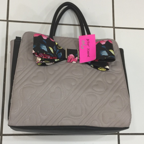Betsey Johnson Bow-Tie Tote - Picture 1 of 8